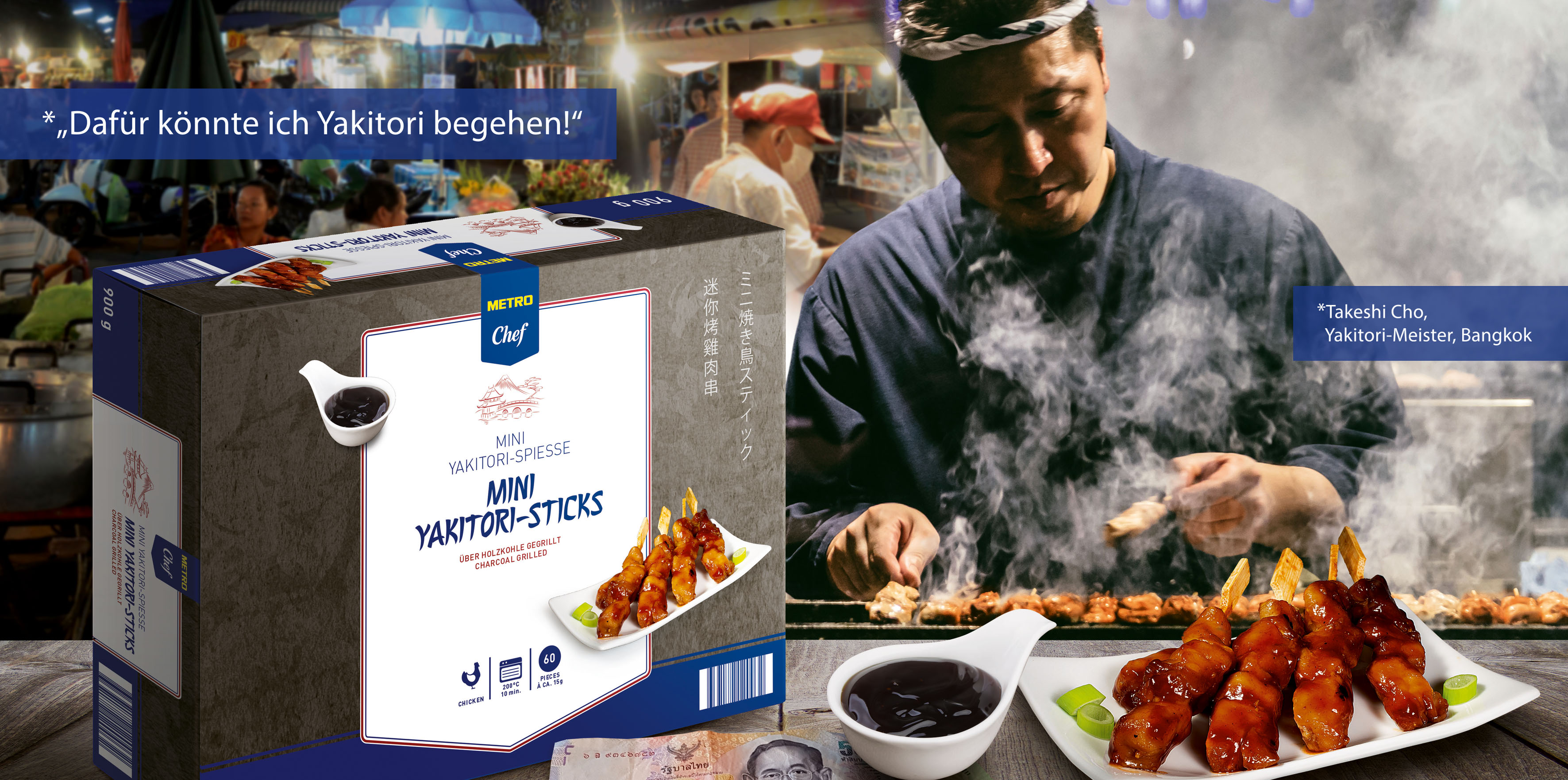 Entwicklung der Metro Chef Fingerfood Range